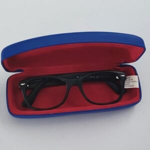 Ray-Ban Classic Black Eyeglasses Frame And Case. 48-16 130. Pre-owned.